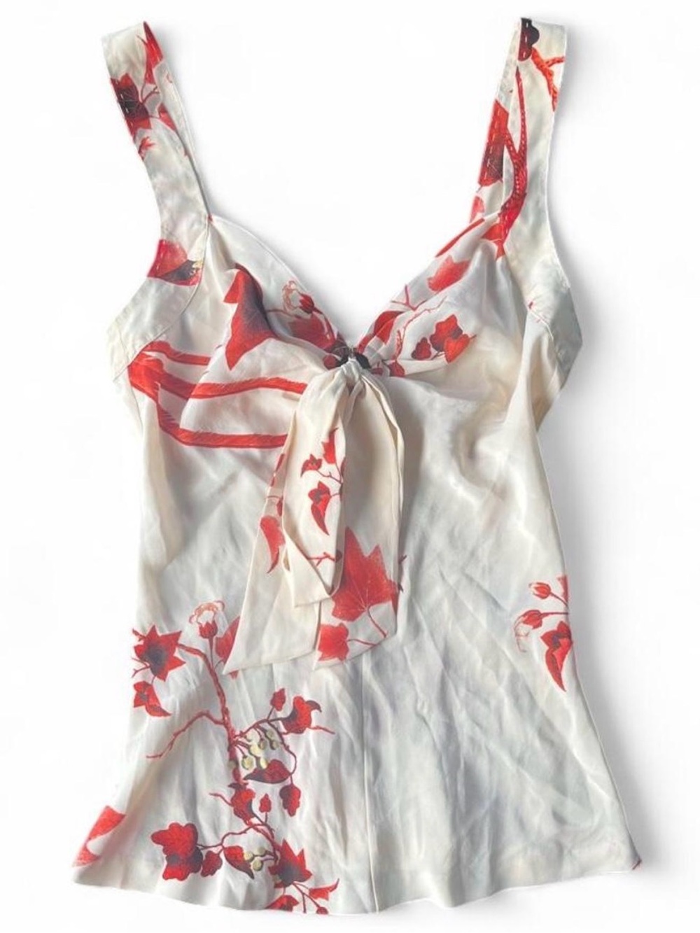 Deadstock Vintage Archival Roberto Cavalli Silk Top NWT SS2006 IT38